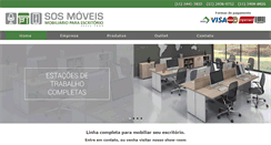 Desktop Screenshot of moveissos.com.br